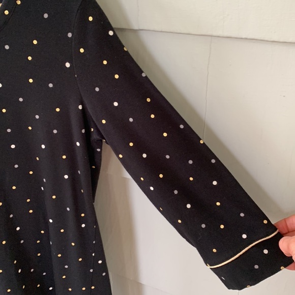 Soma Intimates Cotton Blend Nightgown Polka Dot - Picture 4 of 5